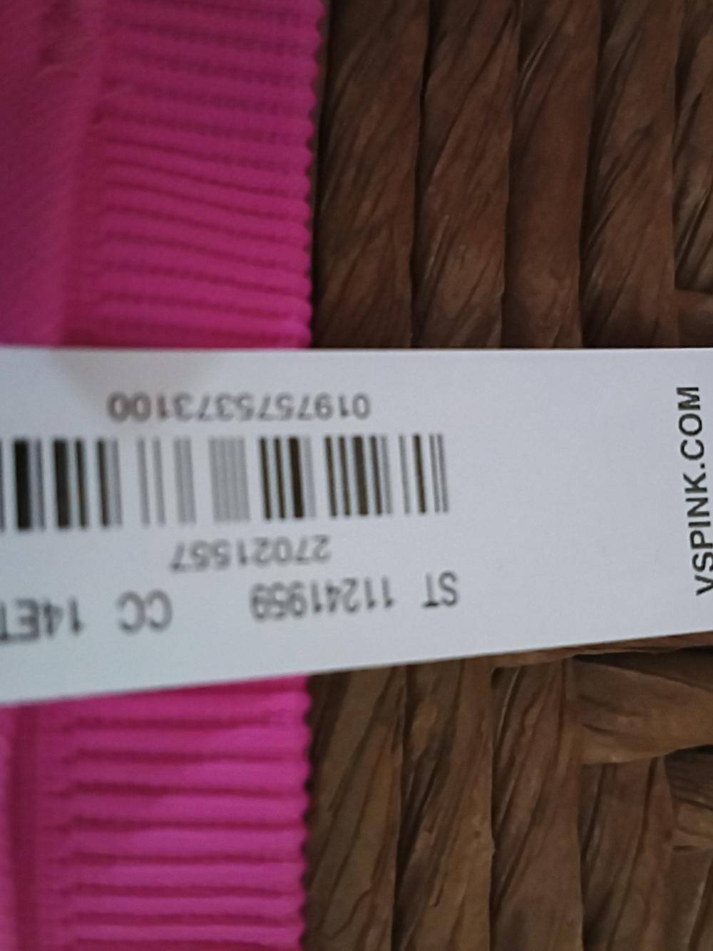 PINK Victoria's Secret Women’s Hot Pink Jeans